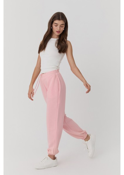 Cepli Jogger Eşofman Altı Pembe modelleri