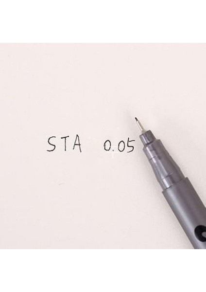 No.5 Tarzı 1 Adet Pigment Liner Pigma Mikron Mürekkep Işaretleme Kalemi Farklı Uçlu Siyah Fineliner Eskiz Kalemleri (Yurt Dışından)