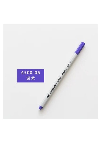 06 Koyu Mor Tarzı Sta Glitter Renkli Mikron Pigma Jel Mürekkep Kalem Çizim Sanat Malzemeleri Kırtasiye (Yurt Dışından)