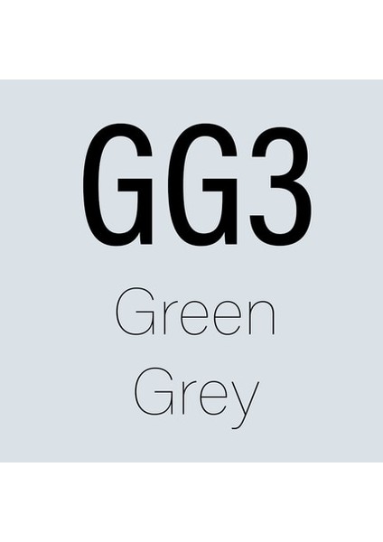Gg3 Stili Mark Pen Yenileme Sıvı Universal Touch Marker Kalem Su Enjeksiyon Sıvı Alkol Yağlı Mürekkep Gri Seri (Yurt Dışından)