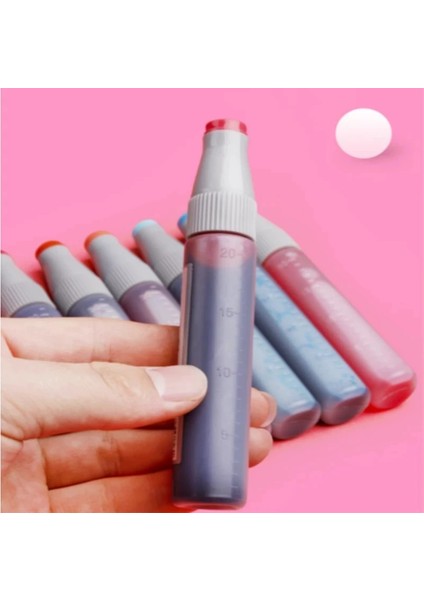 Gg3 Stili Mark Pen Yenileme Sıvı Universal Touch Marker Kalem Su Enjeksiyon Sıvı Alkol Yağlı Mürekkep Gri Seri (Yurt Dışından)