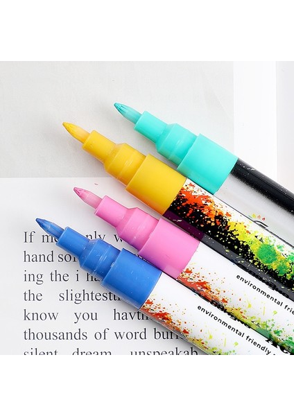 Tomurcuk Açgözlülük Tarzı 35 Renk Akrilik Boya Marker Kalem Seramik Kaya Cam Porselen Kupa Ahşap Kumaş Tuval Boyama (Yurt Dışından) indirimleri