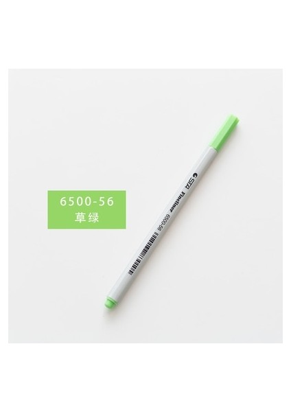 56 Çimen Yeşili Stili 26 Renk Glitter Okul Için Ekstra Ince Renkli Jel Kalemler Pigma Mikron Kalem Kırtasiye Sanat ve El Sanatları Malzemeleri (Yurt Dışından)