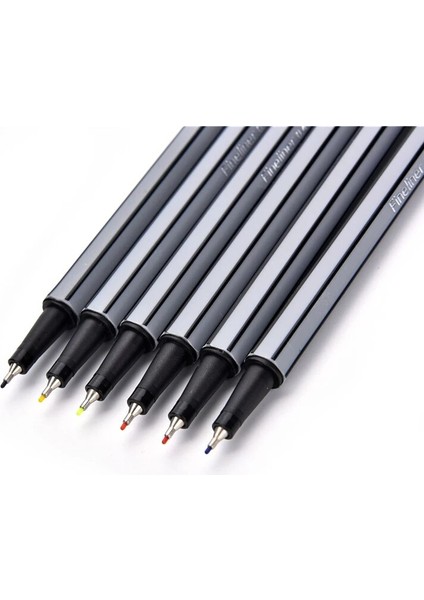 Resim Stili Olarak Profesyonel Finliner Fineliner Kalemler Renkli Fineliners Set Işaretleyiciler Li Renkli Sanat Marker Kalem Sanat Boyama Güzel (Yurt Dışından) indirimleri