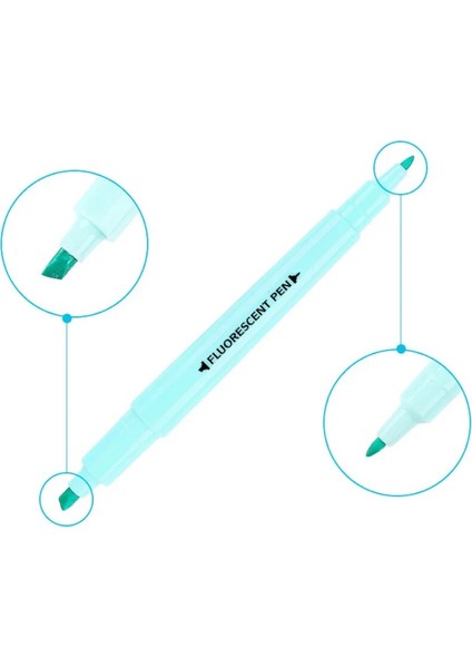 1 Takım Tarzı Et Sevimli Şeker Renk Fosforlu Kalem Kırtasiye Çift Başlı Floresan Işaretleyici Kalem Mark Kalem Ofis Okul Malzemeleri (Yurt Dışından) modelleri