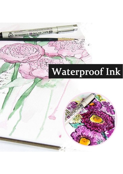 7 Parça Set Stili Sakura Pigma Mikron Kalem Seti Su Geçirmez, Sızdırmaz Pürüzsüz Siyah Mürekkep Çizim Işaretleyicileri Fineliner El Yazısı Yazı Tekenen (Yurt Dışından) fırsatları