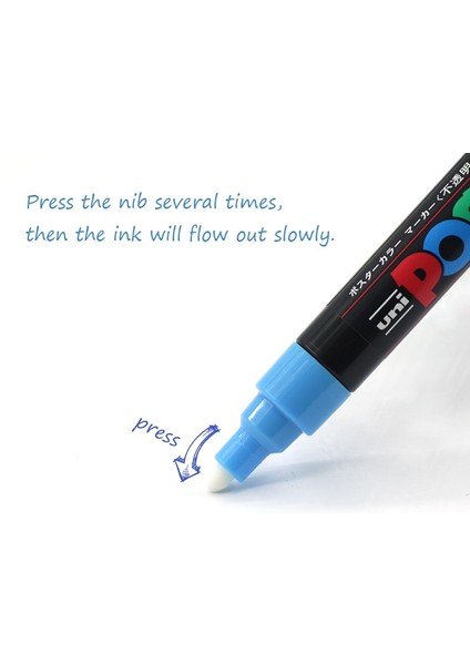 Mavi Stil Uni Posca Pc-3m Orta Mermi Uçlu Işaretleme Kalemleri Grafiti Su Bazlı Renkli Işaretleme Kalemleri Kalıcı Boya Işaretleme Kalemleri Ofis Kırtasiye (Yurt Dışından) modelleri