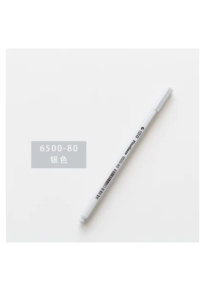 80 Gümüş Tarzı Sta Glitter Renkli Mikron Pigma Jel Mürekkep Kalem Çizim Sanat Malzemeleri Kırtasiye (Yurt Dışından)