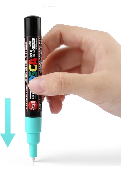 Pembe Tarzı Mitsubishi Uni Pc-1m Boya Marker Kalem-Geniş Tipcolors Mevcut Marker Yazma Malzemeleri Ofis Okul Malzemeleri (Yurt Dışından)