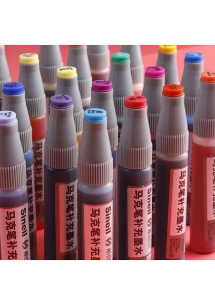 No.74 Tarzı Marker Repleg Liquid Universal Touch Marker Su Doldurma Sıvı Alkol Yağlı 24 Col Col Col Col Renkli Mürekkep (Yurt Dışından)