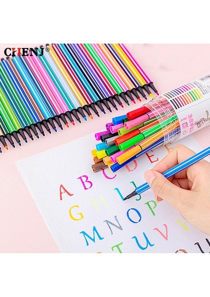 Bir Stil 12 Renk Yüksek Li Resim Sanatı Suluboya Kalem Çocuk Grafiti Renkli Kalem Öğrenci Kırtasiye Okul Ofis Malzemeleri (Yurt Dışından) modelleri