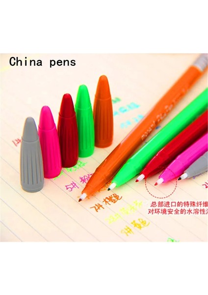 No.2 Tarzı Yüksek Li Su Bazlı Grafiti Kanca Fiber Ince Astar Kalem Çizim Sanat Marker Kalem Öğrenci Okul Ofisi Jel Kalem (Yurt Dışından) fırsatları