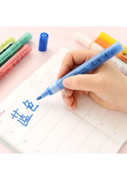 B627 Stili 1 Adet Akrilik Boya Sanat Marker Kalem Su Bazlı Pigment Mürekkep Işaretleyici Kalemler Kaya Cam Porselen Kupa Ahşap Kumaş Boyama Doodling (Yurt Dışından) modelleri