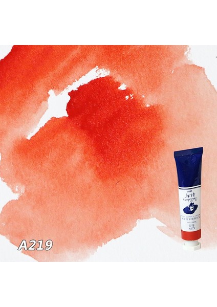 A219 Vermilyon Stili Paul Rubens Suluboya Tüpü 18ML Boyalar Boyama Boyaları Sanat Malzemeleri Pigment Tozu Sanatçı Için Süper Vizyon Kırtasiye Setleri (Yurt Dışından)