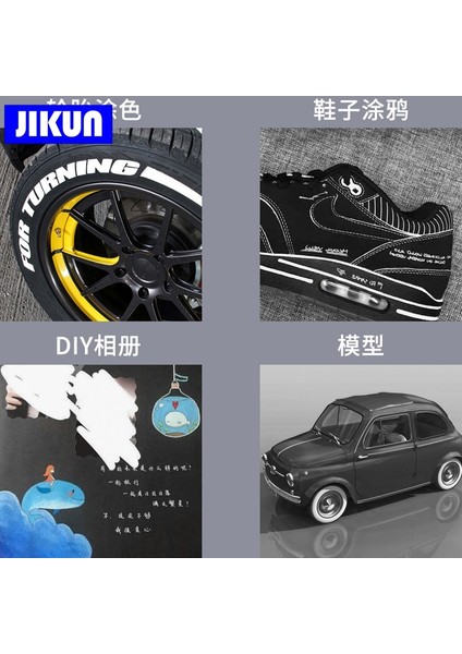 Beyaz 5 Adet Tarzı Jıkun Yağ Bazlı Beyaz Marker Kalem Çok Amaçlı Grafiti Işaretleyiciler Araba Lastiği Boya Kalıcı Kalemler (Yurt Dışından) indirimleri