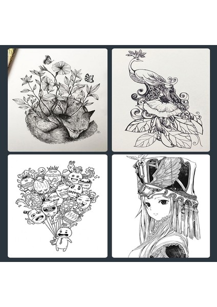 5 Adet-Takım Tarzı Pigment Liner Micron Ink Marker Kalem Farklı Uçlu Siyah Fineliner Eskiz Kalemleri (Yurt Dışından) fırsatları