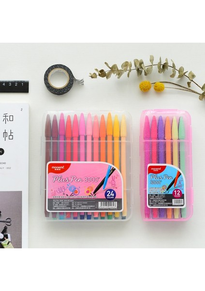 24 Renk Stili 36 Renk Fineliner Kalemler Superfine Marker Kalem Su Geçirmez Anime Komik Kalem Çiçek Açmıyor Dayanıklı Sanat Işaretleyiciler (Yurt Dışından)
