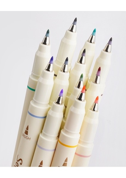 Bahar Seti Stili 3 Adet Dört Mevsim Renkleri Yumuşak Fırça Işareti Kalem Seti Ince Ucu Astar Çizim Kaligrafi El Yazı Boyası Okul Sanat Tasarımı F335 (Yurt Dışından) indirimleri