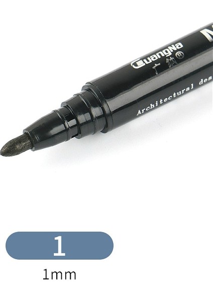 Çikolata Rengi Stili 1@#gment Liner Pigma Micron Ink Marker Kalem Farklı Uçlu Siyah Fineliner Eskiz Kalemleri (Yurt Dışından)