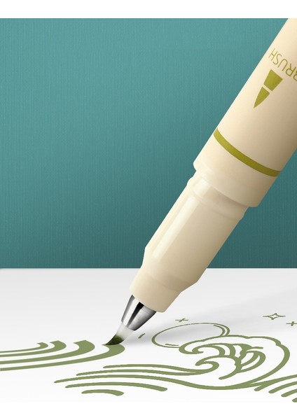 Dağ Seti Stili 3 Adet Yeni Retro Renkli Sanat Marker Çizim Kalemleri Seti Yumuşak Fırça Ucu Orijinal Tasarım Kaligrafi Yazı Boyama Okul A6335 (Yurt Dışından) fırsatları