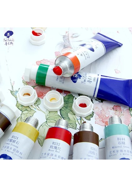 A253 Parlak Sarı Stil Paul Rubens Suluboya Tüpü 18ML Boyalar Boyama Boyaları Sanat Malzemeleri Pigment Tozu Sanatçı Için Süper Vizyon Kırtasiye Setleri (Yurt Dışından)
