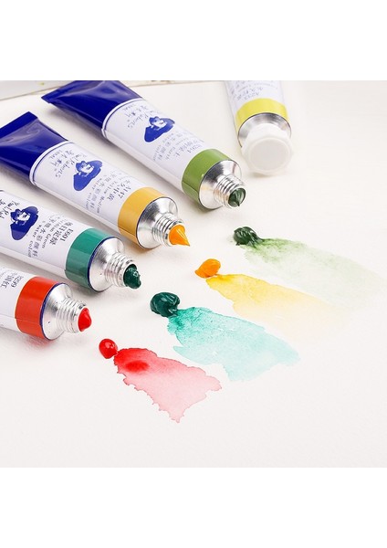 A253 Parlak Sarı Stil Paul Rubens Suluboya Tüpü 18ML Boyalar Boyama Boyaları Sanat Malzemeleri Pigment Tozu Sanatçı Için Süper Vizyon Kırtasiye Setleri (Yurt Dışından)