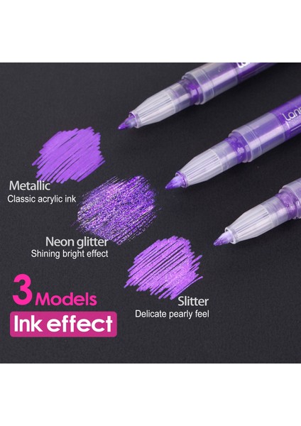 12 Renk Stili Akrilik Boya Marker Peolor Boyama Işaretleyiciler Kaya Boyama Taş Seramik Cam Ahşap Kumaş Hediyeler Için Kanvas Çanta ile Set (Yurt Dışından) modelleri