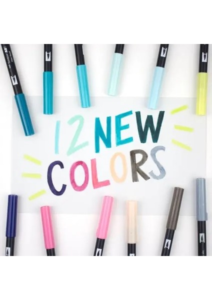 NO.493 Stili 1 Adet Tombow Ab-T Japaolors Çift Kafaları Sanat Fırça Kalem Işaretleyici Meslek Su Işaretleyici Kalem Boyama Malzemeleri (Yurt Dışından) modelleri