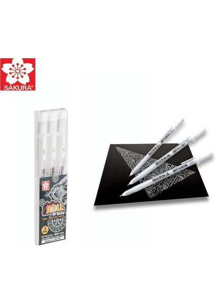 Sakura Japa Gelly Roll Klasik Vurgulama Kalemi Jel Mürekkep Kalemleri Parlak Beyaz Kalem Vurgu Eskiz Işaretleyicileri Renk Vurgulama (Yurt Dışından)