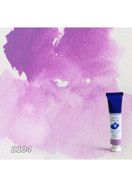B104 Leylak Mor Stili Paul Rubens Suluboya Tüpü 18ML Boyalar Boyama Boyaları Sanat Malzemeleri Pigment Tozu Sanatçı Için Süper Vizyon Kırtasiye Setleri (Yurt Dışından)