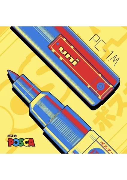 Açık Turuncu Tarzı 1 Adet Uni Posca Pc-1m Boya Markörü- Ekstra Ince Mermi Ucu Sanat Marker Kalemler Su Bazlı 28 Renk Mevcuttur (Yurt Dışından) modelleri