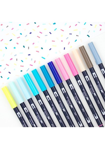 NO.603 Stili 1 Adet Tombow Ab-T Japaolors Sanat Fırça Kalem Çift Kafaları Işaretleyici Meslek Su Işaretleyici Kalem Boyama Kawaii Kırtasiye (Yurt Dışından) fiyatları
