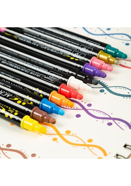 36 Renk Stili 36 Renk Akrilik Boya Marker Kalemler, Ekstra Ince ve Nokta Uçlu, Kaya Boyama, Kupa, Seramik, Cam, Ahşap, Kumaş, Tuval, Metal (Yurt Dışından) fiyatları