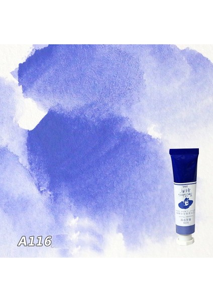 A116 Lavanta Moru Stili Paul Rubens Suluboya Tüpü 18ML Boyalar Boyama Boyaları Sanat Malzemeleri Pigment Tozu Sanatçı Için Süper Vizyon Kırtasiye Setleri (Yurt Dışından)