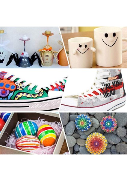 30 Renk Geniş Stil 30 Renk Metalik Marker Kalemler Suya Dayanıklı Hızlı Kurutma Kart Yapımı, Scrapbooking El Sanatları, Art Rock Boyama Cam Met Için Kullanma (Yurt Dışından) indirimleri
