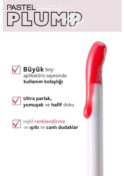 Plump Up Extra Hydrating Plumping Gloss - Dolgunlaştıran Dudak Parlatıcısı 204 Spicy Sweet