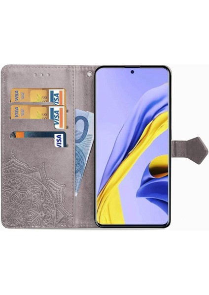 Samsung A71 5g Basit Iş Deri Kılıf Darbeye Çevir (Yurt Dışından)