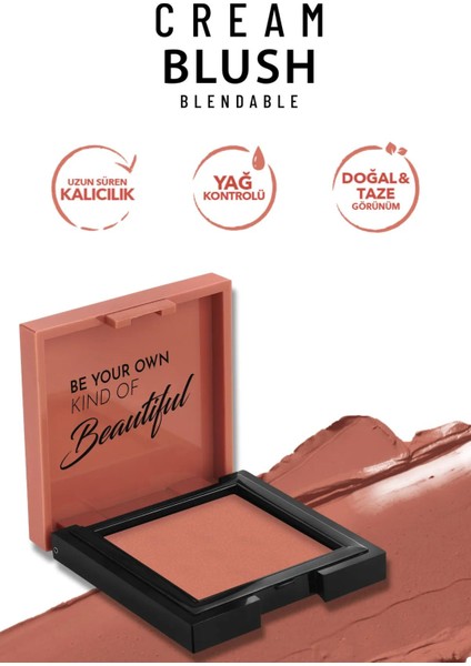 Profashion Cream Blush Blendable No: 42 Rosery