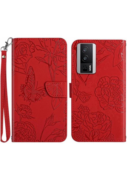 My Boutique Xiaomi Poco F5 Pro Darbeye Deri Kılıf Anti-Damla Koruma (Yurt Dışından)