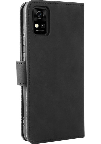 Kart Tutucu Kickstand ile Zte Blade Zte Deri Folio Flip Case Için Kılıf (Yurt Dışından)