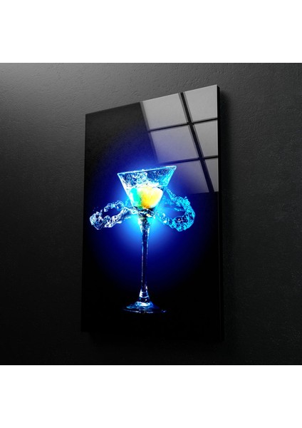 Dekoratif Mutfak Tarzı Kokteyl Temperli Cam Duvar Tablosu