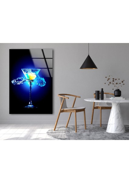 Dekoratif Mutfak Tarzı Kokteyl Temperli Cam Duvar Tablosu fiyatları
