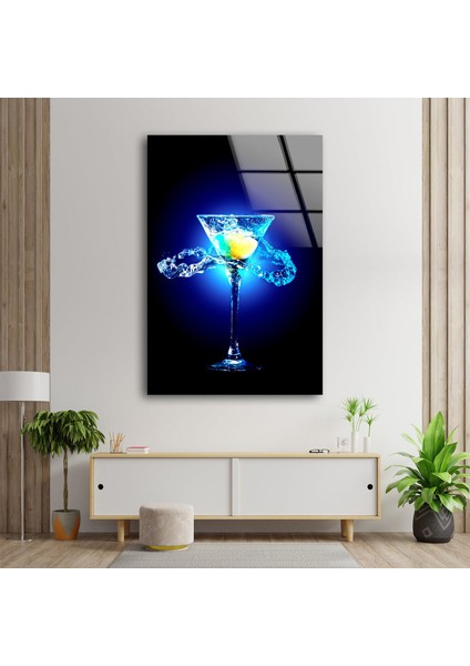 Dekoratif Mutfak Tarzı Kokteyl Temperli Cam Duvar Tablosu indirimleri