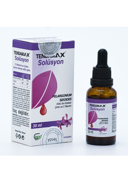 Tenda İlaç Tendamax 30 ml Solüsyon