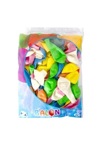 Sepeti Karışık Renkli Balon 12'li Paket fiyatları