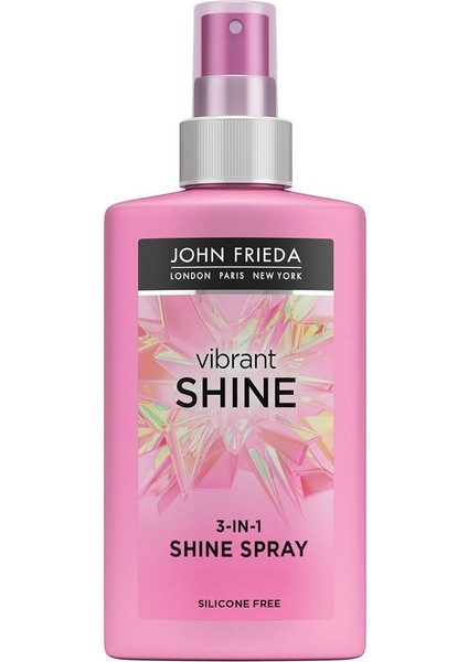 John Frieda Vibrant Shine Canlı Parlaklık Veren Saç Spreyi 150 ml