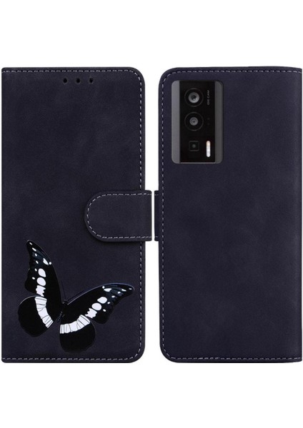 My Boutique Xiaomi Poco F5 Pro Cüzdan Kelebek Flip Folio Kapak Renk Kartı (Yurt Dışından)