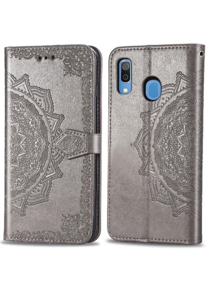 Samsung A30 Darbeye Dayanıklı Zarif Desen Basit Iş Çevirme (Yurt Dışından)