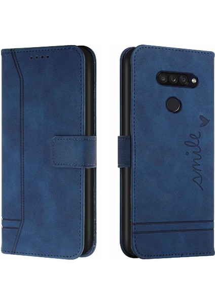 Lg K50S Kart Yuvaları Kapak Için Telefon Kılıfı El Kayışı Flip Folio Cüzdan Pu (Yurt Dışından) indirimleri