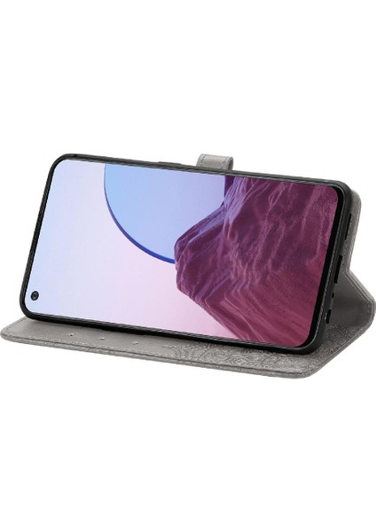 Oneplus Nord N20 5g Için Kılıf Zarif Desen Deri Kılıf Darbeye (Yurt Dışından)